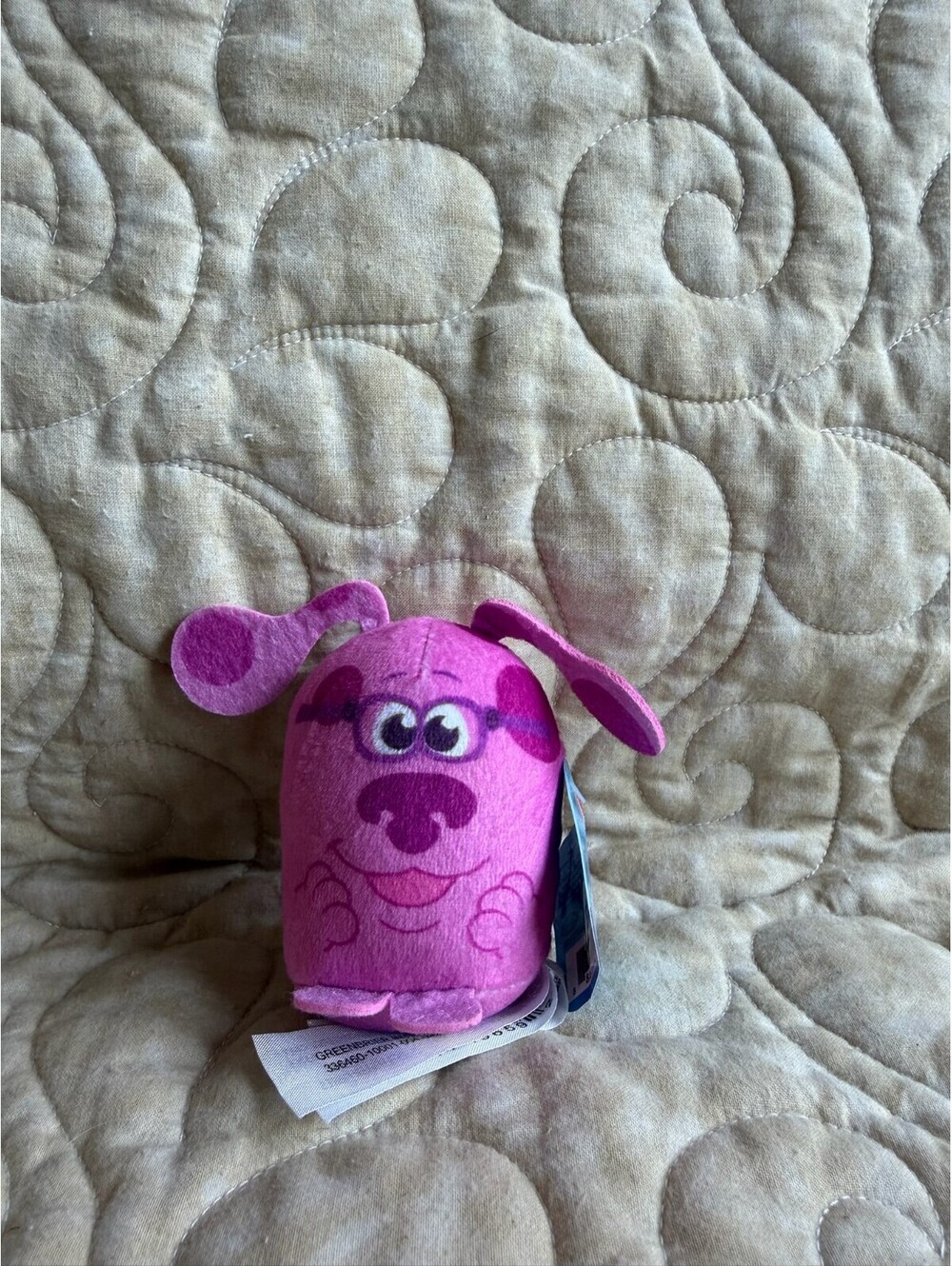 Mini Stylized Plush Characters - New - Magenta of Blue's Clues